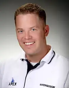Ryan McNett, owner of Apex Plumbing & Mechanical Piping